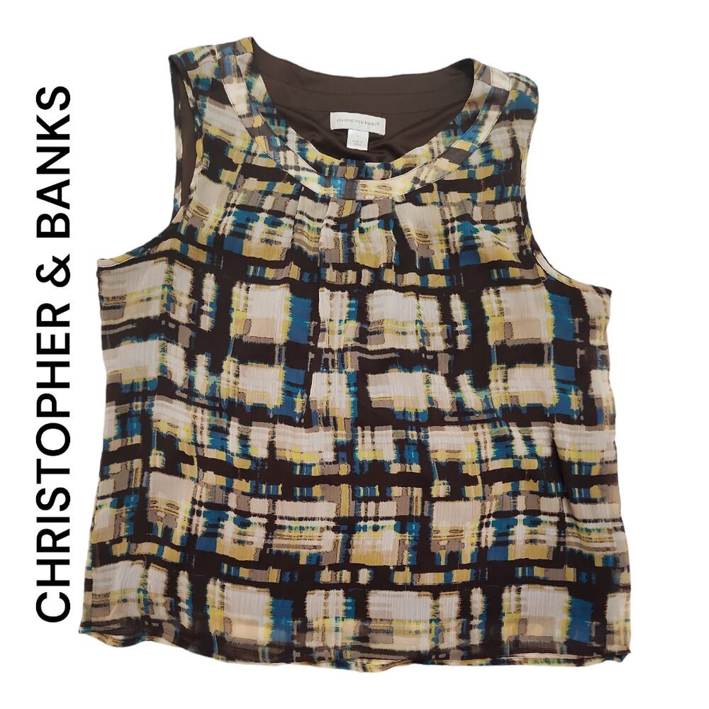 CHRISTOPHER & BANKS TOP SIZE L